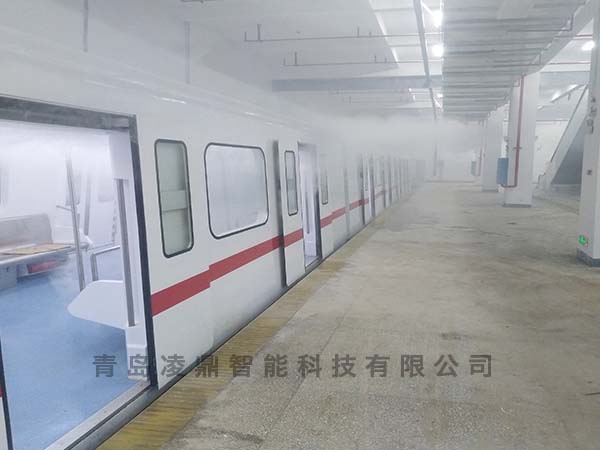 長沙市武廣地鐵消防站地鐵火災(zāi)事故應(yīng)急處置訓練系統(tǒng)