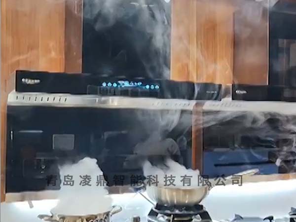油煙機演示設備